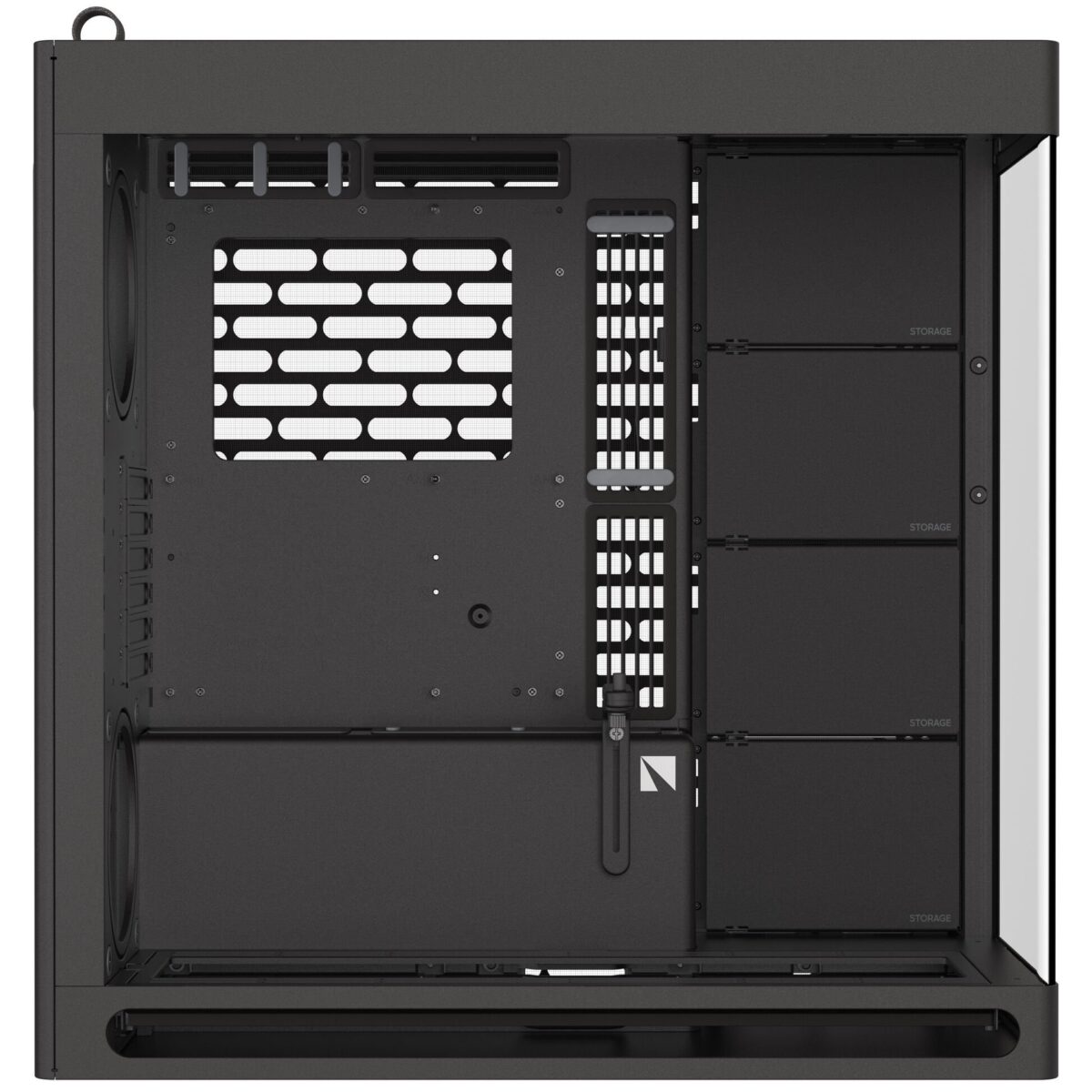 HAVN HS 420 black Premium Midi Tower Case - without vertical GPU support - Image 5