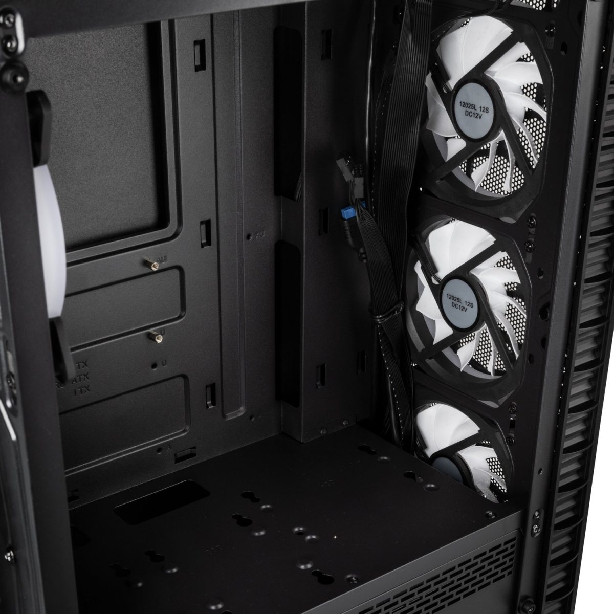 Kolink Observatory Lite Mesh RGB Mid-Tower - Tempered Glass - Black - Image 3