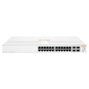 Aruba Instant On 1930 24G Class4 PoE 4SFP/SFP+ 195W Managed L2+ Gigabit Ethernet (10/100/1000) Power over Ethernet (PoE) 1U White