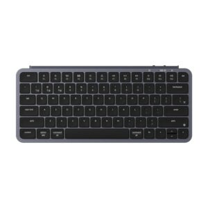 Keychron B1 Pro (B1P-K1) Ultraslim Mini Wireless BT Keyboard ZMK Online customize Gray 75% US Lay