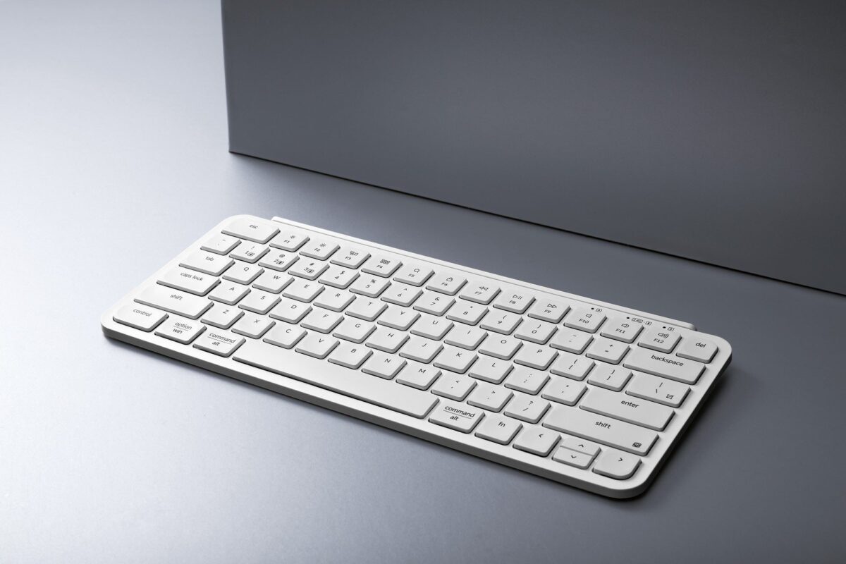 Keychron B1 Pro (B1P-K8) Ultraslim Mini Wireless Keyboard ZMK Online customize-Ivory White 75% US - Image 3