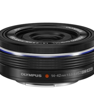 Olympus 14-42mm 1:3.5-5.6 EZ BLACK M.ZUIKO DIGITAL (EZ-M1442EZ) Lense Micro FT