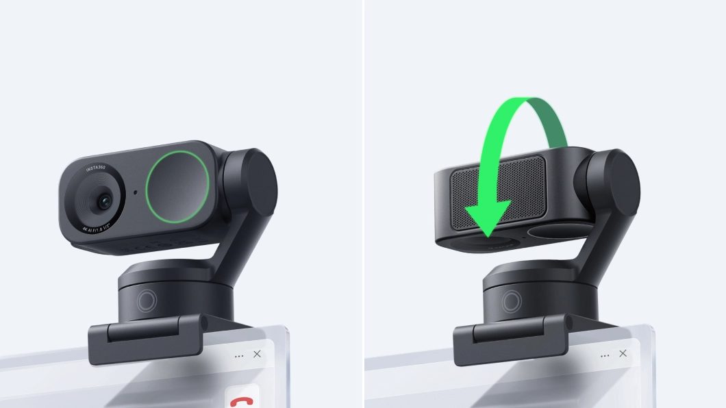 Insta360 Link 2 - 2 Axis Gimbal Edition 4k WebCam, Smart Control, AI Tracking - Image 9