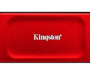 Kingston Technology 2TB XS1000 Red External USB 3.2 Gen 2 Portable Solid State Drive