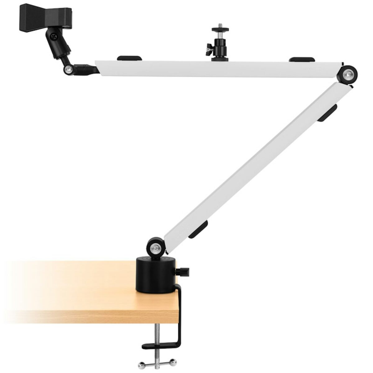 Streamplify MOUNT ARM, Microphone Arm with Table Clamp 2.5kg load, white - Image 3