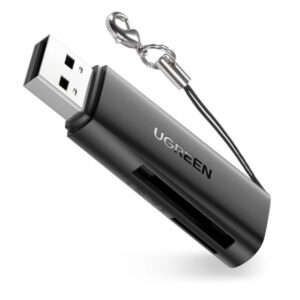 USB 3.0 Card Reader Ugreen CM264, 1 x SD - 1 x microSD, Black