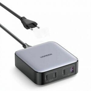 Desktop Charger UGREEN CD328, 100W, 3A, 1 x USB-A - 3 x USB-C, Grey