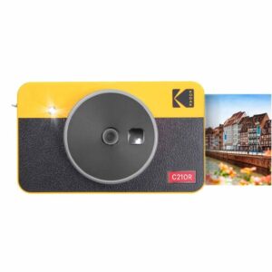 Kodak Mini Shot 2 Retro -Instant Camera & Photo Printer (5.3 x 8.6 cm), iOS & Android BT + 8 Sheets