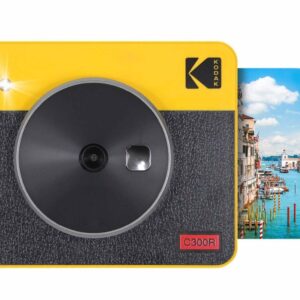 Kodak Mini Shot 3 Retro -Instant Camera & Photo Printer (7.6 x 7.6 cm) iOS & Android BT + 8 Sheets