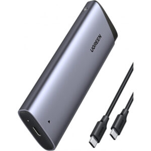 SSD Enclosure UGREEN CM767 for M.2 NVMe SATA, Grey