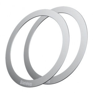 Magnetic Metal Ring Baseus Halo Series, Silver PCCH000012