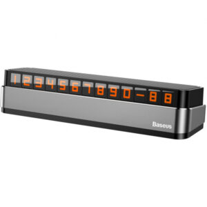 Temporary Parking Number Plate Baseus, Grey ACNUM-B0G