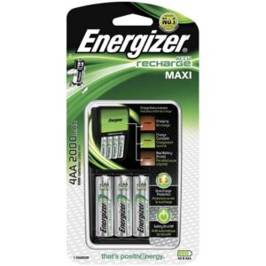 Battery Charger Energizer Maxi for AA / AAA with 4 ΑΑ Batteries 2000mAh Included