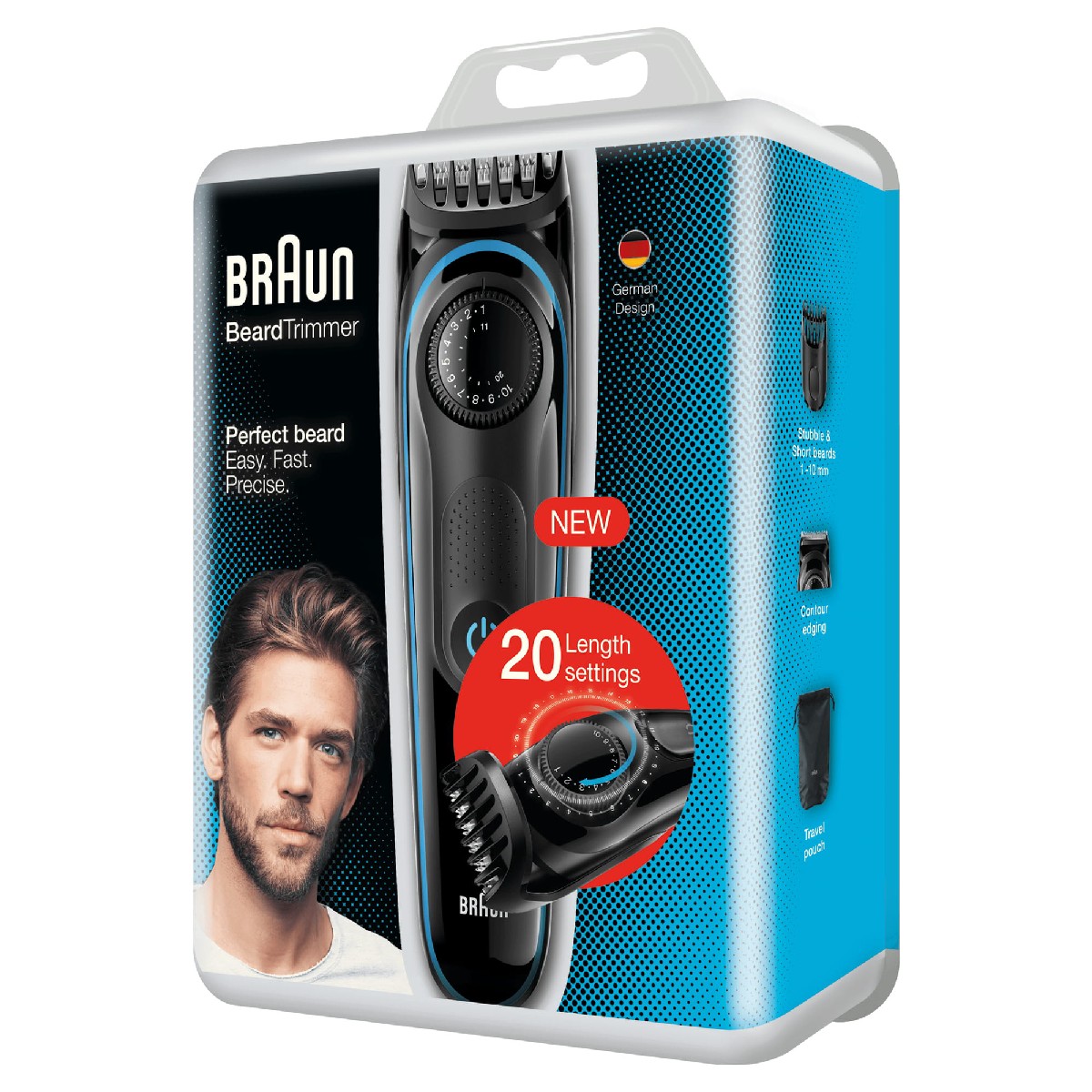 Rechargeable Facial Shaver Braun Series 3 BT3000 - Image 2