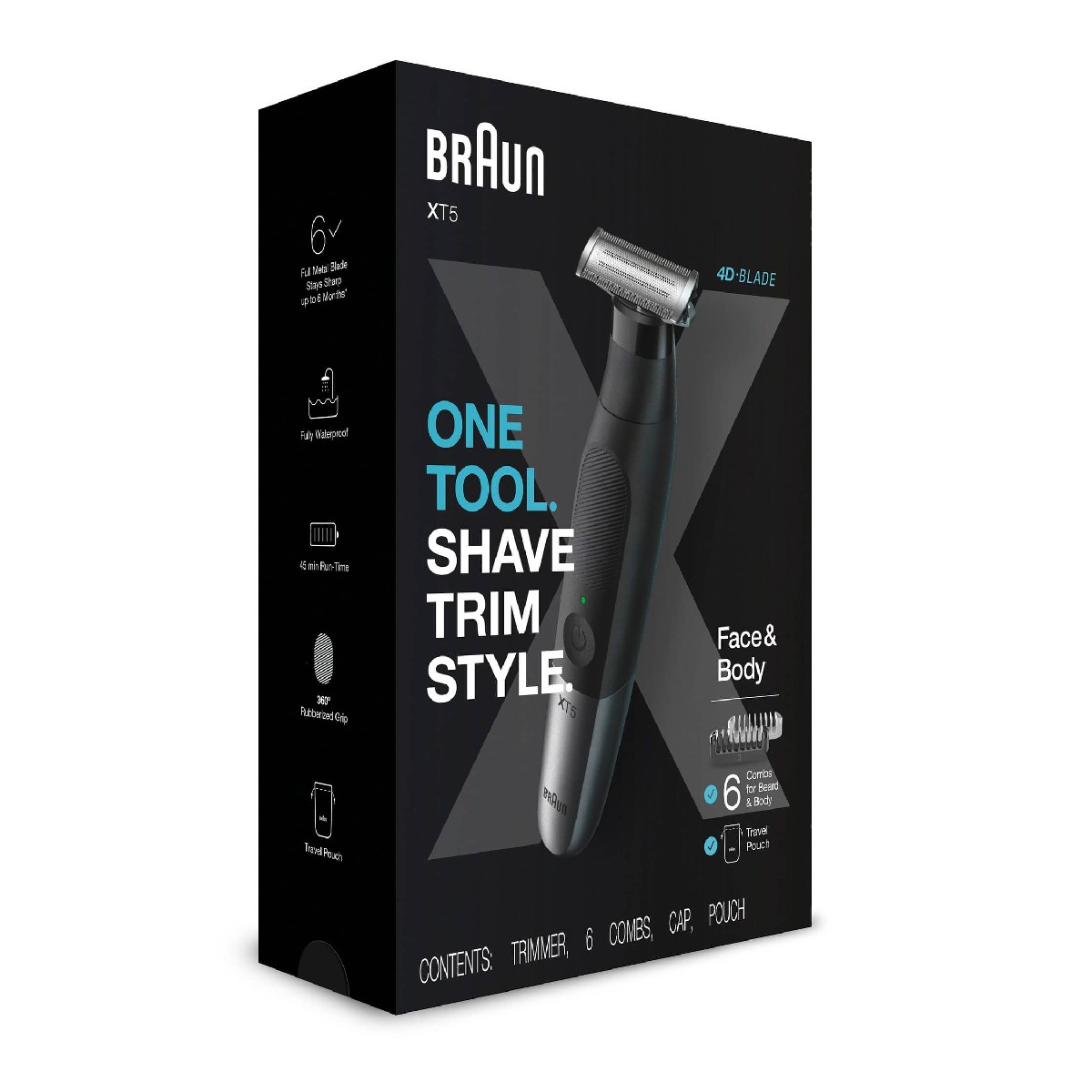 Set Rechargeable Trimmer Braun Series X XT5200 - Image 2