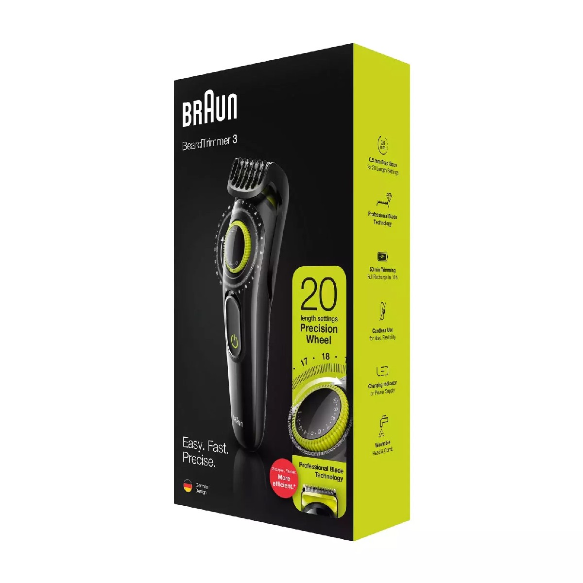 Rechargeable Trimmer Braun BT3221/AU - Image 2