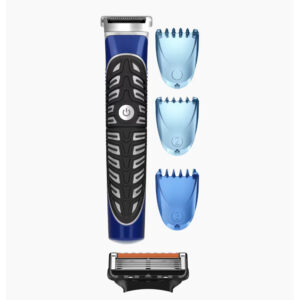 Styler 4-in-1 Gillette for Trim, Shave, Edge, Body with 3 Accessories + Razor Accessory Waterproof
