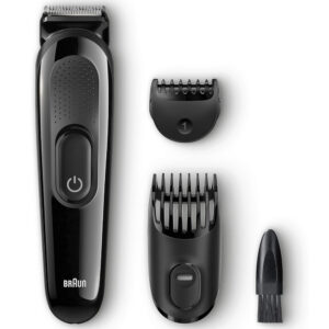 Set Rechargeable Trimmer Braun SK2000 3 in 1 Suitable for Trimming and Styling