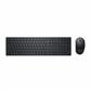 DELL KM5221W keyboard RF Wireless QWERTY Black