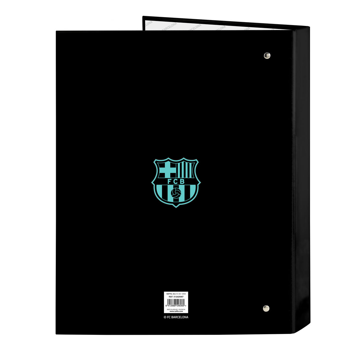 Ring binder F.C. Barcelona Black A4 26.5 x 33 x 4 cm - Image 2