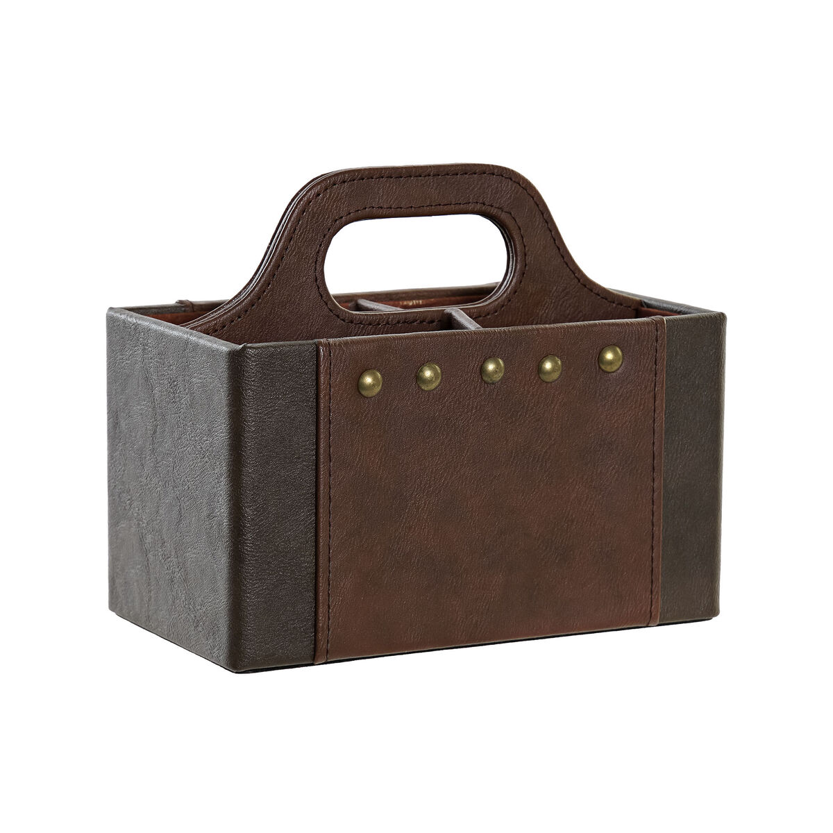 Remote control DKD Home Decor Dark brown 18 x 10 x 15 cm