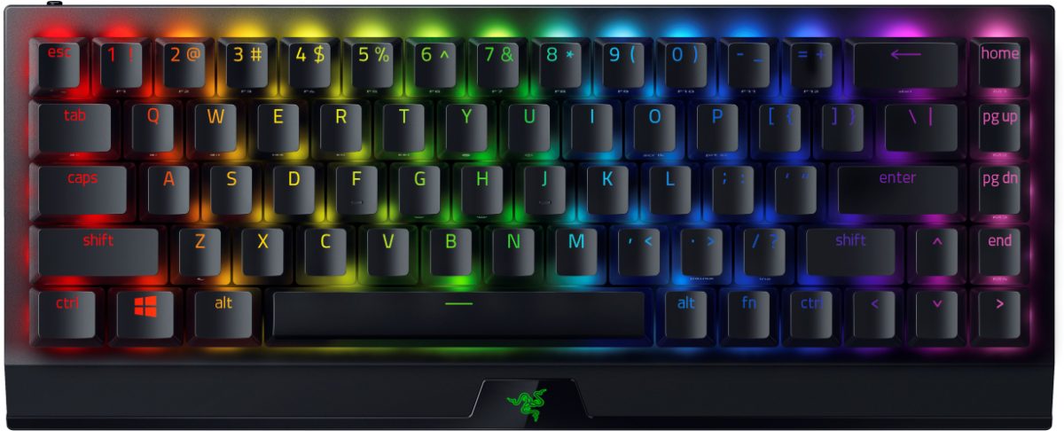 Razer BLACKWIDOW V3 MINI Yellow Switch 65% Wireless (2.4 & Bluetooth) Mechanical Gaming Keyboard US