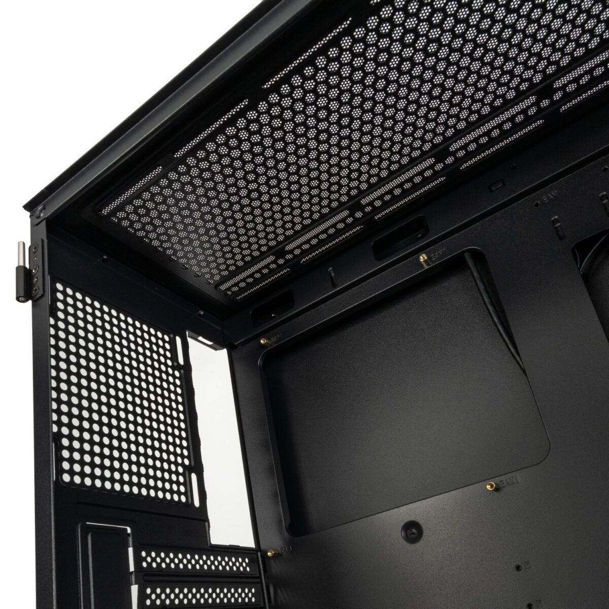Kolink Observatory HF Mesh Core Midi Tower Case - Black No Fans - Image 4