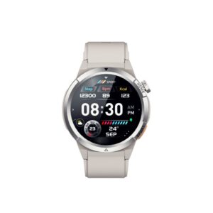 QCY Active GX Watch S12 Grey 1.43" AMOLED HD 466x466 Metal Crown &  buttons Call HD BT Watch IP68