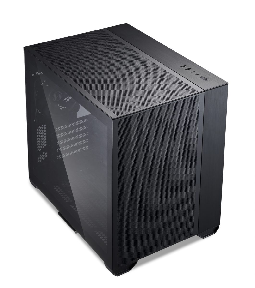 Lian Li O11 AIR MINI Black PC Case ATX / M-ATX with 3 standard Fans (front 120mmx2, rear 120mmx1) Me - Image 10