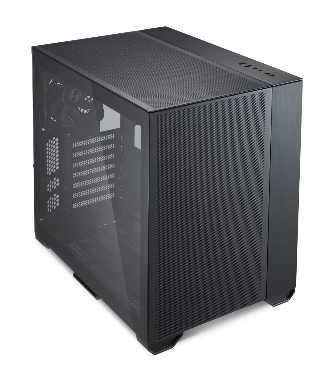 Lian Li O11 AIR MINI Black PC Case ATX / M-ATX with 3 standard Fans (front 120mmx2, rear 120mmx1) Me - Image 6