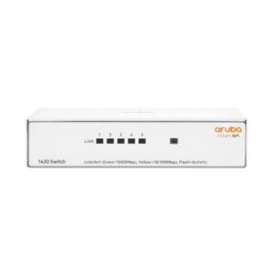 Hewlett Packard Enterprise Aruba Instant On 1430 5G Unmanaged L2 Gigabit Ethernet (10/100/1000) White