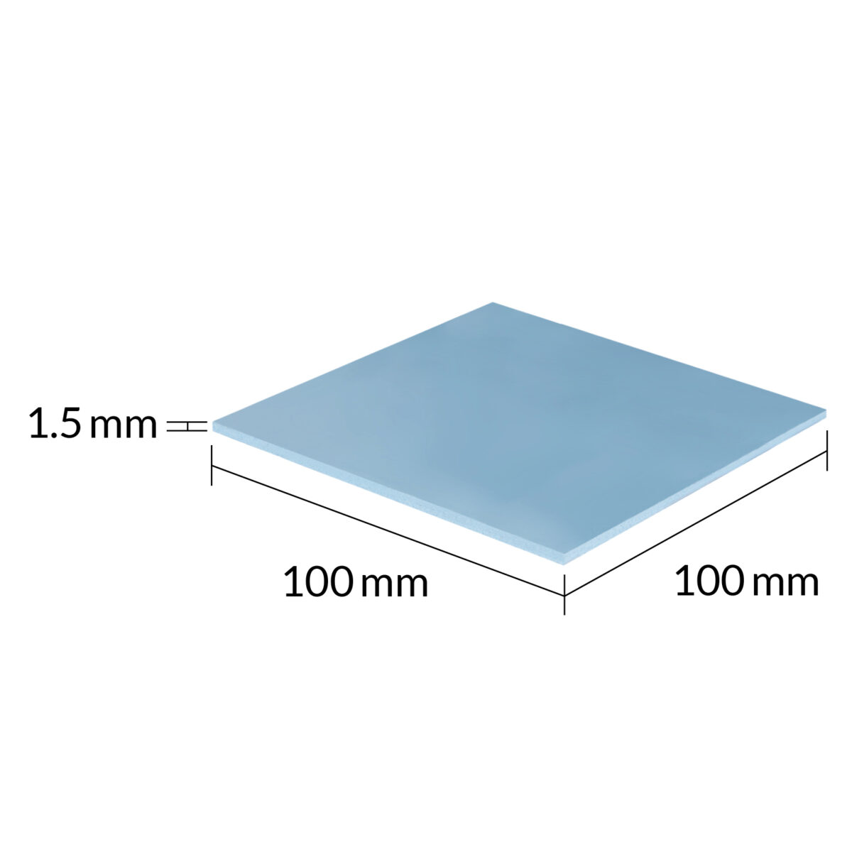 ARCTIC TP-3 100x100mm, 1.5mm Premium Performance Thermal Pad - Image 2