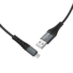 USB-A to microUSB Cable Hoco X38 Cool, 18W, 2A, 1m, Black