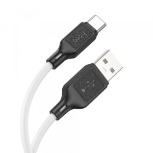 USB-A to USB-C Cable Hoco X90, 60W, 3A, 1m, White