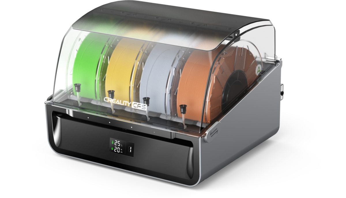 CREALITY CFS kit for multi-color printing, 4 filaments