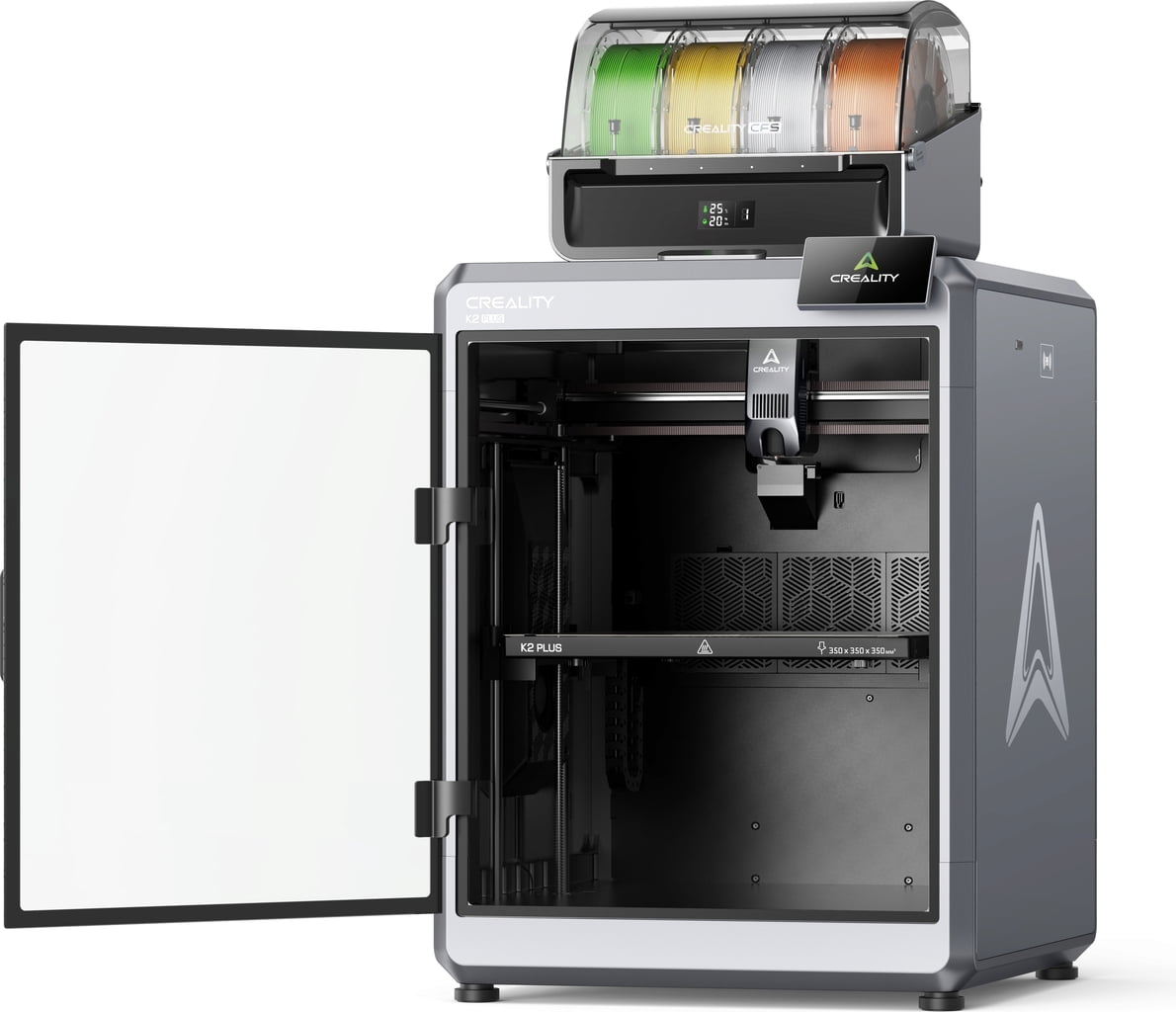 CREALITY K2 PLUS COMBO multi-color (16 colors) FDM 3d Printer 600mm/s (Combo with CFS Kit) - Image 2