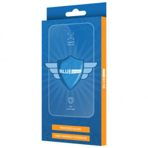 Front Cover Clear Screen Protector BLUE Shield for Samsung Galaxy A32 5G A326, Black