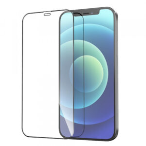 Front Cover Clear Screen Protector Hoco for Apple iPhone 12 Pro Max, 25-Pack, Black