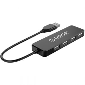 USB Hub Orico FL01, 4 x USB-A, Black