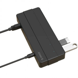 USB Hub Orico H7928-U3-V1, 7 x USB-A 3.0, Black