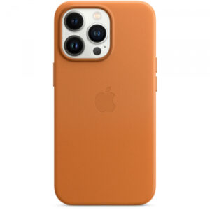 Leather Case with MagSafe for Apple iPhone 13 Pro Max, Golden Brown MM1L3ZM/A