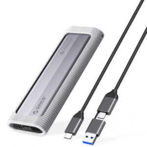 SSD Enclosure Orico AXM2-G2-V1 for SATA M.2 NVMe, Grey