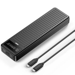 SSD Enclosure Orico DDM2-C3 for SATA M.2 NVMe, Grey