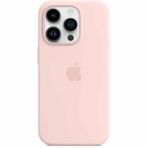 Silicone Case with MagSafe for Apple iPhone 14 Pro Max, Chalk Pink MPTT3ZE/A