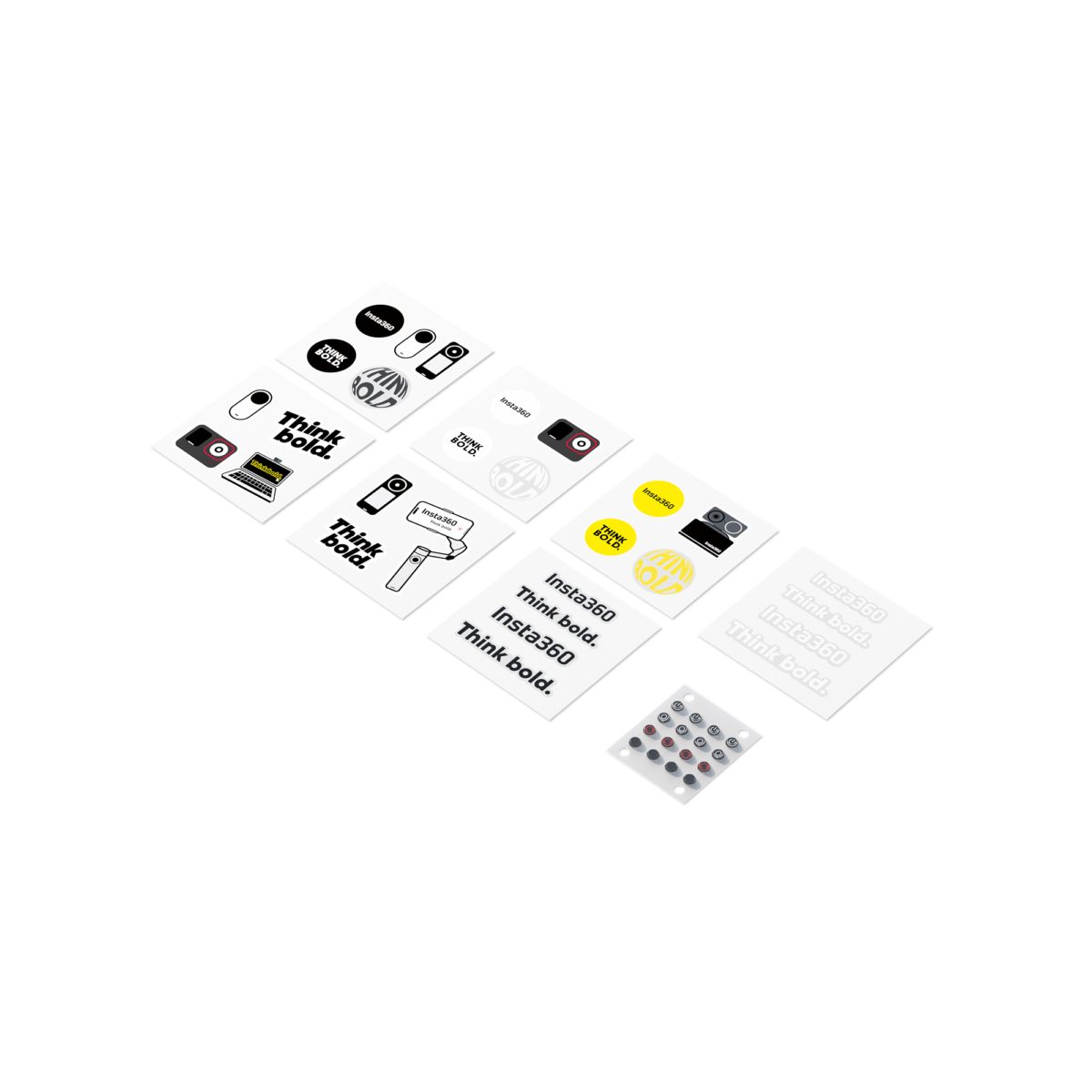 Insta360 Button Sticker Set - Tactile button stickers, locate easier the buttons - Image 4