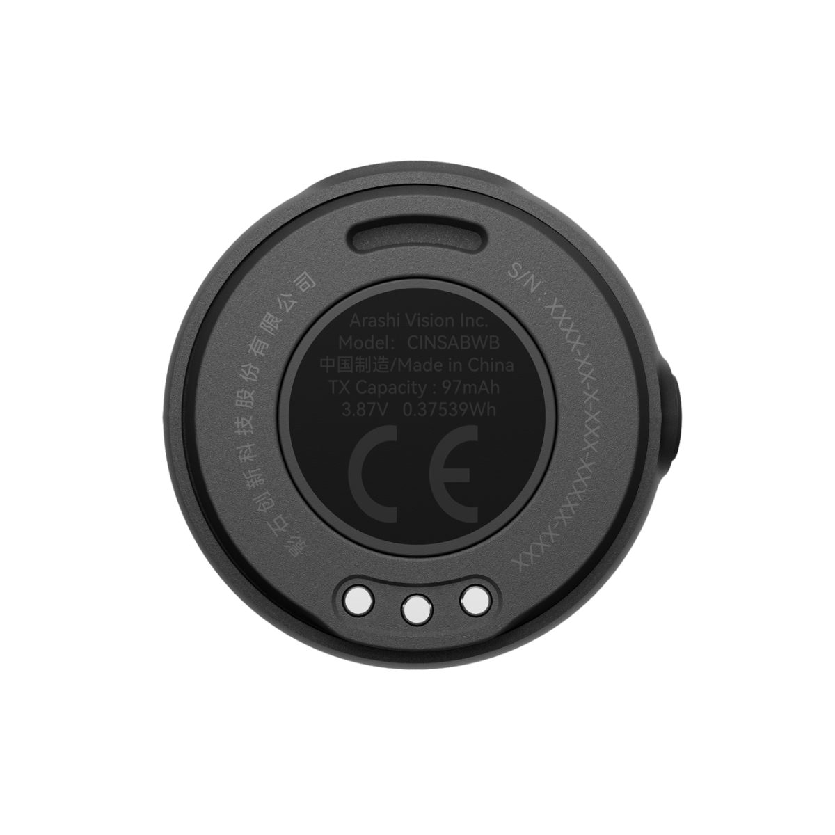 Insta360 Mic Air (1 Transmitter, 1 Reciever) - 10H Battery, 300m wireless range, built-in noise redu - Image 9