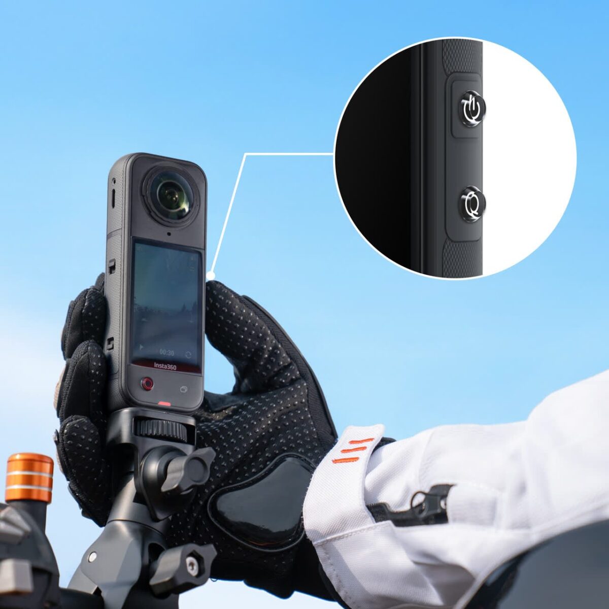 Insta360 Button Sticker Set - Tactile button stickers, locate easier the buttons - Image 6