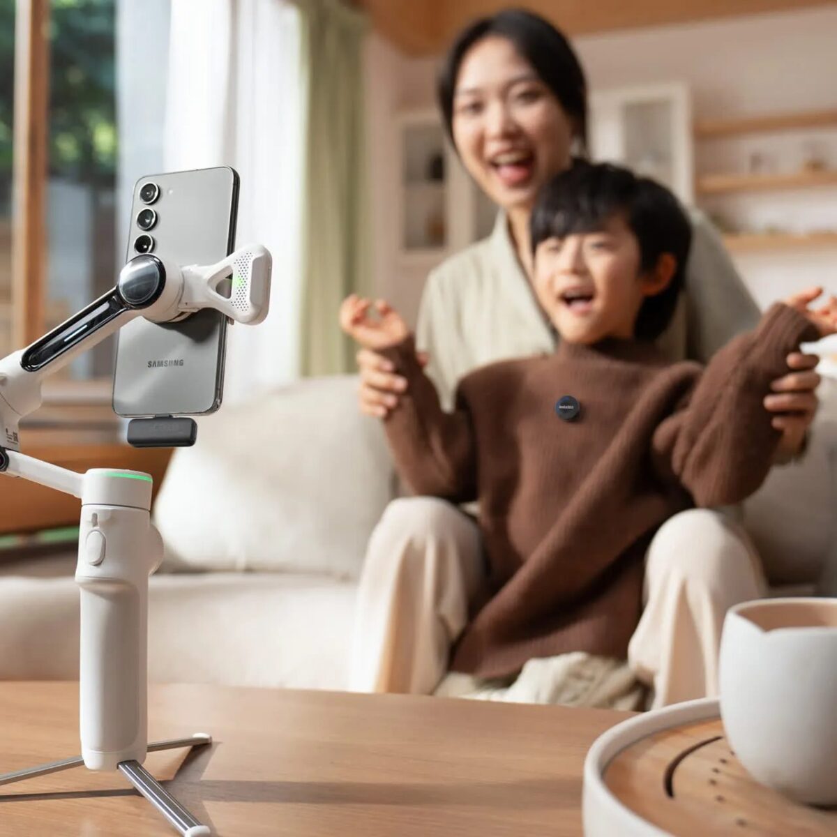 Insta360 Mic Air (1 Transmitter, 1 Reciever) - 10H Battery, 300m wireless range, built-in noise redu - Image 6