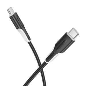Καλώδιο σύνδεσης Borofone BX119 New USB-C σε USB-C 60W 1m Μαύρο