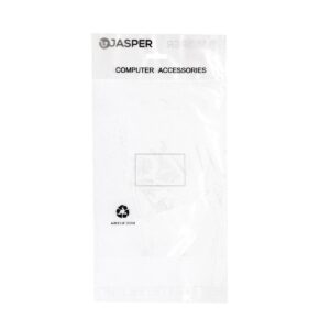 Διάφανο Σακουλάκι Πολλαπλών Χρήσεων Jasper 19 x 15 cm 10τμχ με Αυτοκόλλητη Ταινία